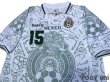 Photo3: Mexico 1999 Away Shirt #15 L.Hernandez (3)