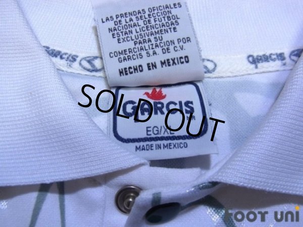 Photo6: Mexico 1999 Away Shirt #15 L.Hernandez (6)