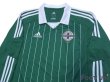 Photo3: Northern Ireland 2012-2013 Home Long Sleeve Shirt (3)