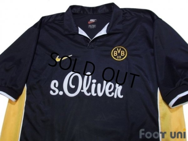 Photo3: Borussia Dortmund 1998-2000 Away Shirt #9 Chapuisat (3)