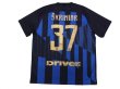 Photo2: Inter Milan 2018-2019 Home Shirt #37 Skriniar w/tags (2)