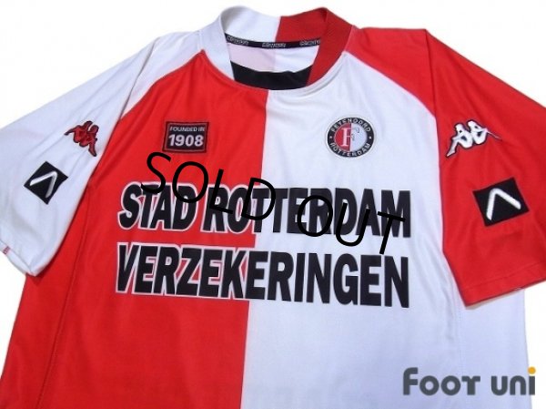 Photo3: Feyenoord 2002-2003 Home Shirt (3)