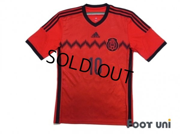 Photo1: Mexico 2014 Away Shirt #10 G.Dos Santos w/tags (1)