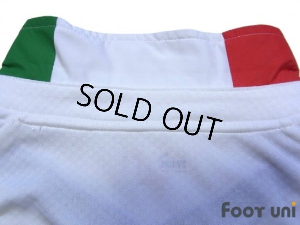 Photo8: Italy 2010 Away Shirt #4 Chiellini (8)