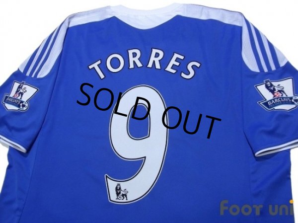 Photo4: Chelsea 2011-2012 Home Shirt #9 Torres BARCLAYS PREMIER LEAGUE Patch/Badge w/tags (4)