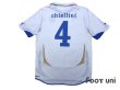 Photo2: Italy 2010 Away Shirt #4 Chiellini (2)