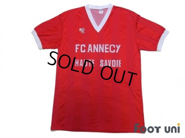 Photo1: FC Annecy 80's Home Shirt #2 (1)