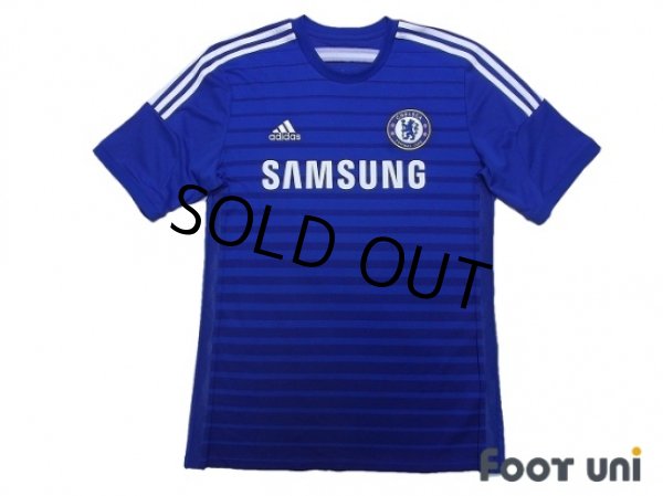 Photo1: Chelsea 2014-2015 Home Shirt #4 Fabregas (1)