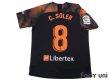 Photo2: Valencia 2019-2020 Away Shirt #8 Carlos Soler La Liga Patch/Badge (2)