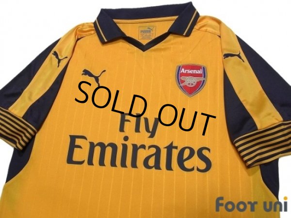 Photo4: Arsenal 2016-2017 Away Shirts and shorts Set (4)