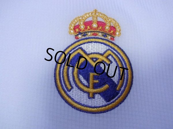Photo5: Real Madrid 2019-2020 Home Long Sleeve Shirt w/tags (5)