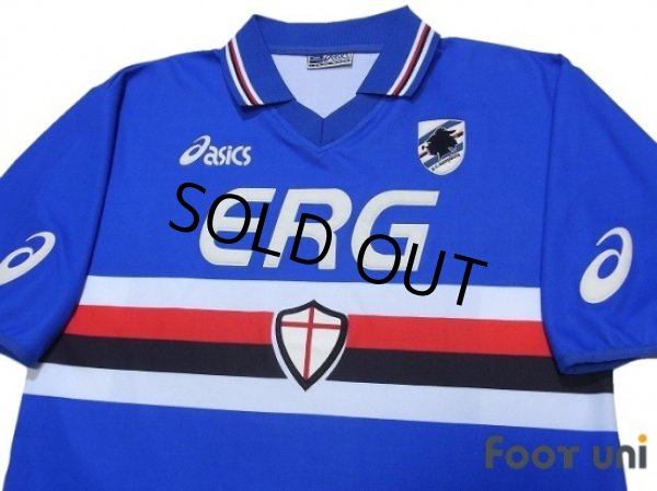 Photo3: Sampdoria 2003-2004 Home Shirt (3)
