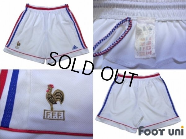 Photo8: France 1998 Home Shirts and Shorts Set #10 Zidane (8)