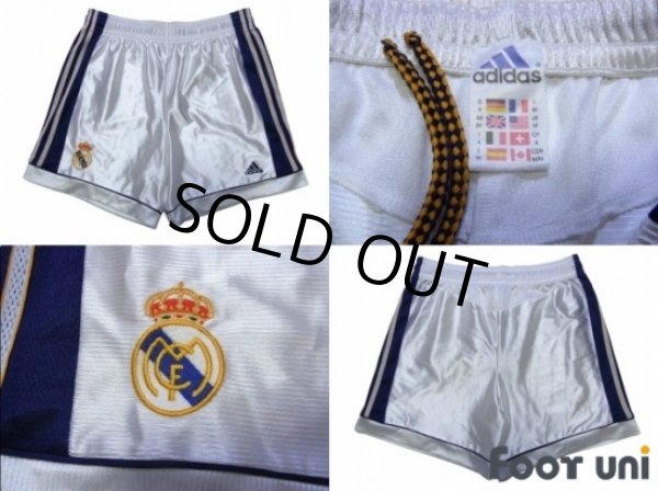 Photo8: Real Madrid 1998-2000 Home Shirts and Shorts Set #6 Redondo (8)