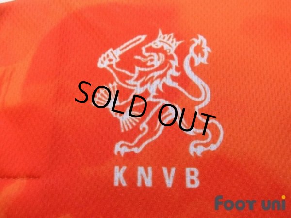 Photo6: Netherlands 1996 Home Shirt #10 Bergkamp UEFA Euro 1996 Patch/Badge UEFA Fair Play Patch/Badge (6)