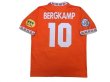 Photo2: Netherlands 1996 Home Shirt #10 Bergkamp UEFA Euro 1996 Patch/Badge UEFA Fair Play Patch/Badge (2)