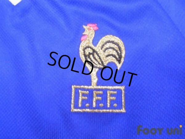 Photo6: France 1998 Home Shirts and Shorts Set #10 Zidane (6)