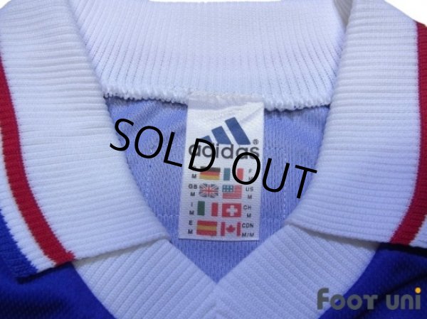 Photo5: France 1998 Home Shirts and Shorts Set #10 Zidane (5)