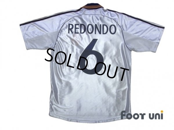 Photo2: Real Madrid 1998-2000 Home Shirts and Shorts Set #6 Redondo (2)