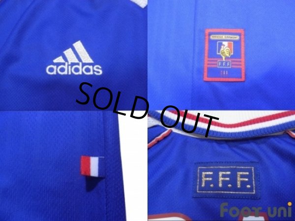 Photo7: France 1998 Home Shirts and Shorts Set #10 Zidane (7)