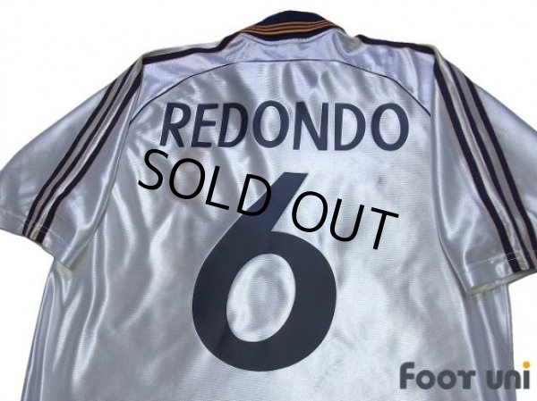 Photo4: Real Madrid 1998-2000 Home Shirts and Shorts Set #6 Redondo (4)