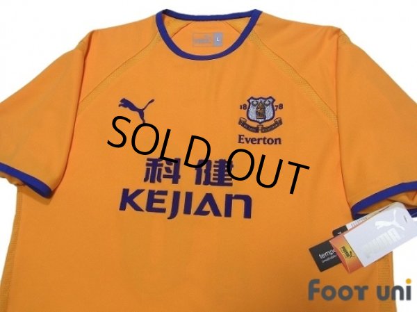 Photo3: Everton 2003-2004 Away Shirt #16 Gravesen w/tags (3)