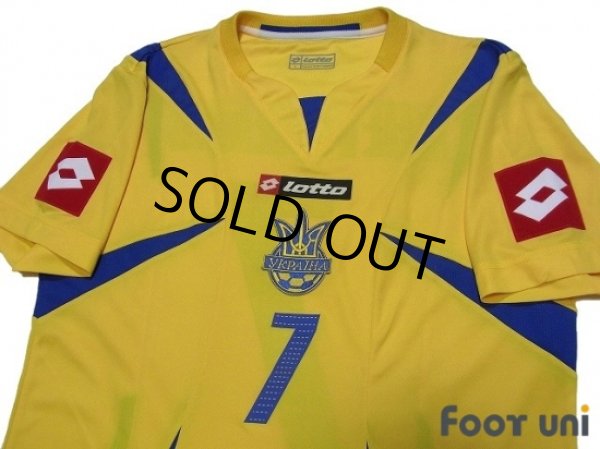 Photo3: Ukraine 2006 Home Shirt #7 Shevchenko (3)