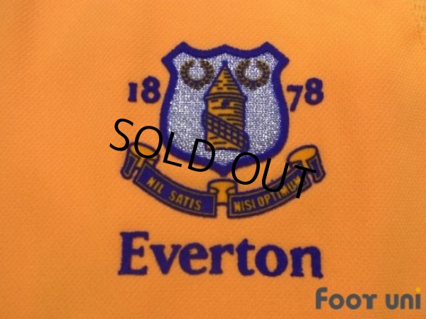 Photo6: Everton 2003-2004 Away Shirt #16 Gravesen w/tags (6)
