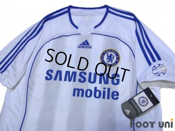 Photo3: Chelsea 2006-2007 Away Authentic Shirt #10 Joe Cole w/tags (3)