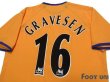 Photo4: Everton 2003-2004 Away Shirt #16 Gravesen w/tags (4)