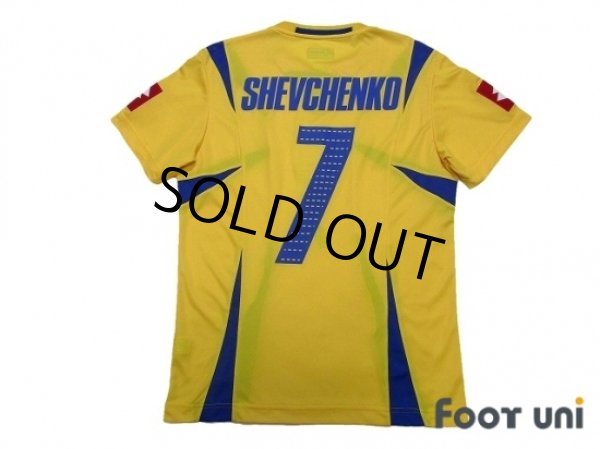 Photo2: Ukraine 2006 Home Shirt #7 Shevchenko (2)