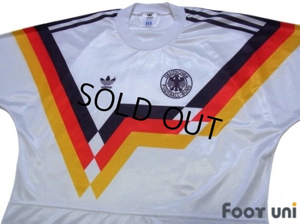 Photo3: West Germany Euro 1988-1990 Home Shirt (3)