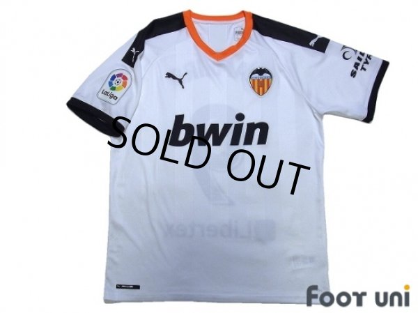 Photo1: Valencia 2019-2020 Away Shirt #9 Gameiro La Liga Patch/Badge (1)
