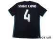 Photo2: Real Madrid 2017-2018 Away Shirt #4 Sergio Ramos (2)