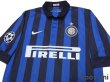 Photo3: Inter Milan 2011-2012 Home Shirt #10 Sneijder Champions League Patch/Badge (3)