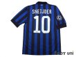 Photo2: Inter Milan 2011-2012 Home Shirt #10 Sneijder Champions League Patch/Badge (2)