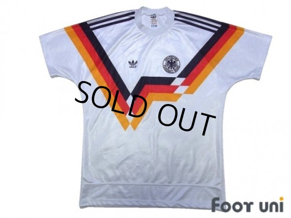 Photo1: West Germany Euro 1988-1990 Home Shirt (1)