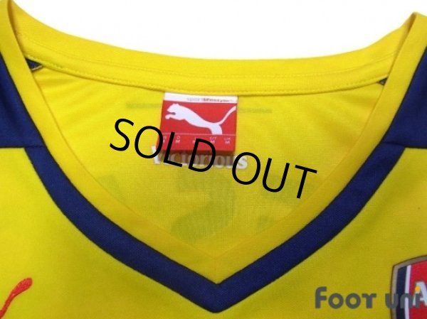 Photo5: Arsenal 2014-2015 Away Shirt #4 Mertesacker (5)