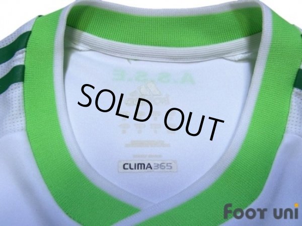 Photo4: Saint Etienne 2009-2010 Away Authentic Long Sleeve Shirt (4)