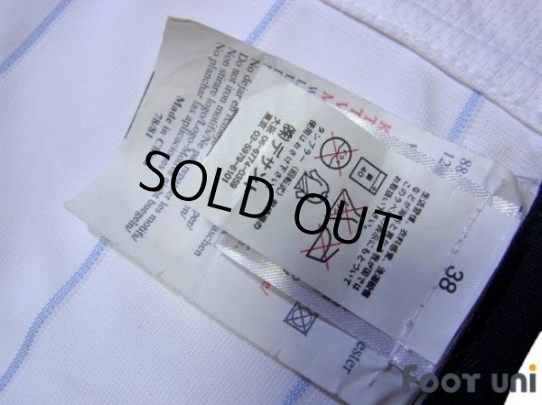 Photo8: England Euro 2004 Home Long Sleeve Shirt #7 Beckham (8)