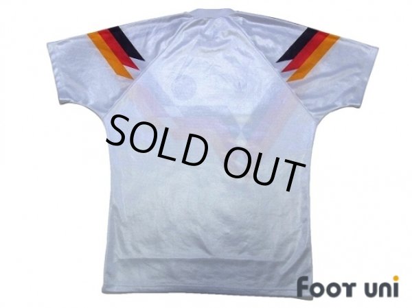 Photo2: West Germany Euro 1988-1990 Home Shirt (2)