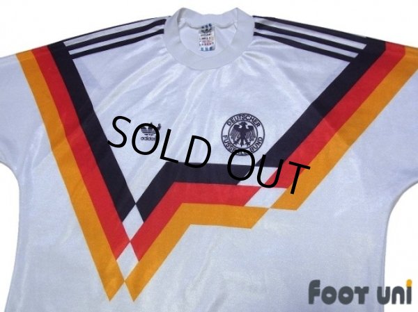 Photo3: West Germany Euro 1988-1990 Home Shirt (3)