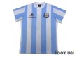 Photo1: Argentina 1986 Home Reprint Shirt #10 (1)