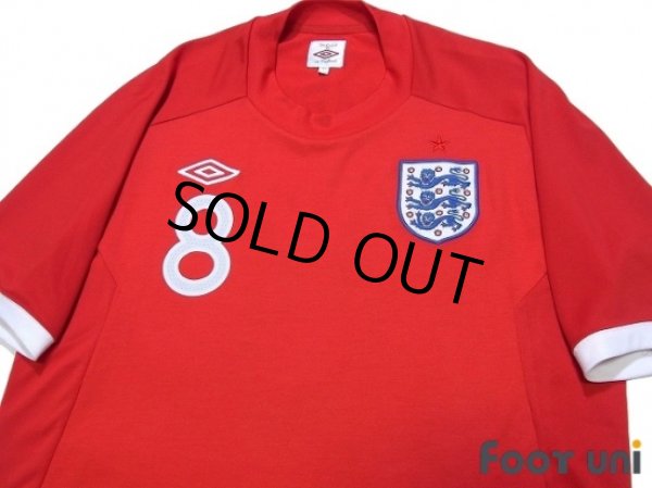 Photo3: England 2010 Away Shirt #8 Lampard (3)
