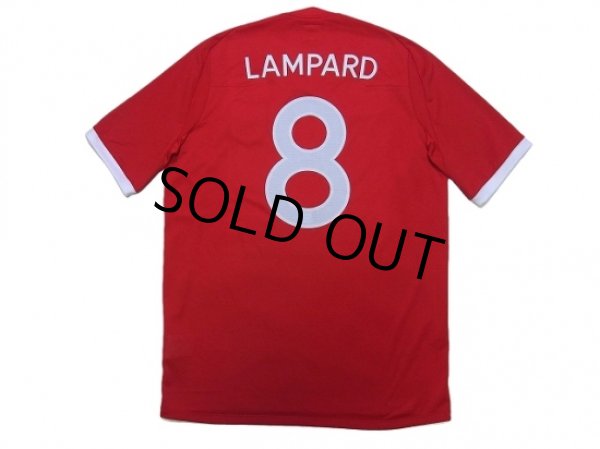 Photo2: England 2010 Away Shirt #8 Lampard (2)