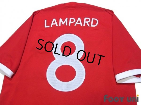 Photo4: England 2010 Away Shirt #8 Lampard (4)