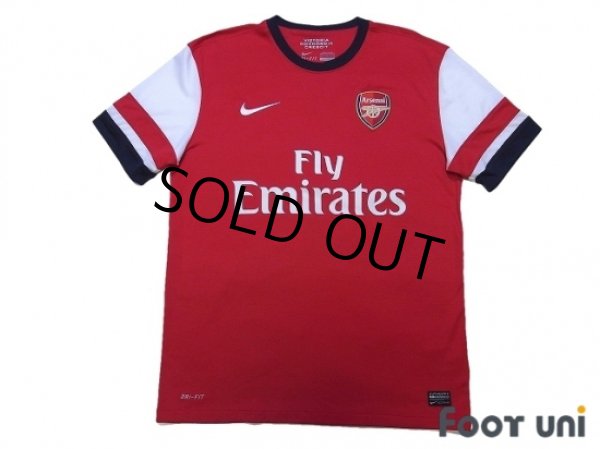 Photo1: Arsenal 2012-2013 Home Shirt #16 Ramsey (1)