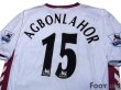 Photo4: Aston Villa 2006-2007 Away Shirt #15 Agbonlahor BARCLAYS PREMIERSHIP Patch/Badge (4)