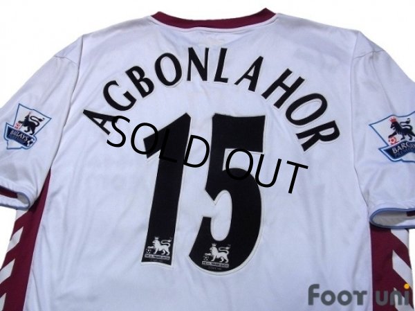Photo4: Aston Villa 2006-2007 Away Shirt #15 Agbonlahor BARCLAYS PREMIERSHIP Patch/Badge (4)