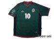 Photo1: Mexico 2002 Home Shirt #10 Blanco 2002 FIFA World Cup Korea Japan Patch/Badge (1)